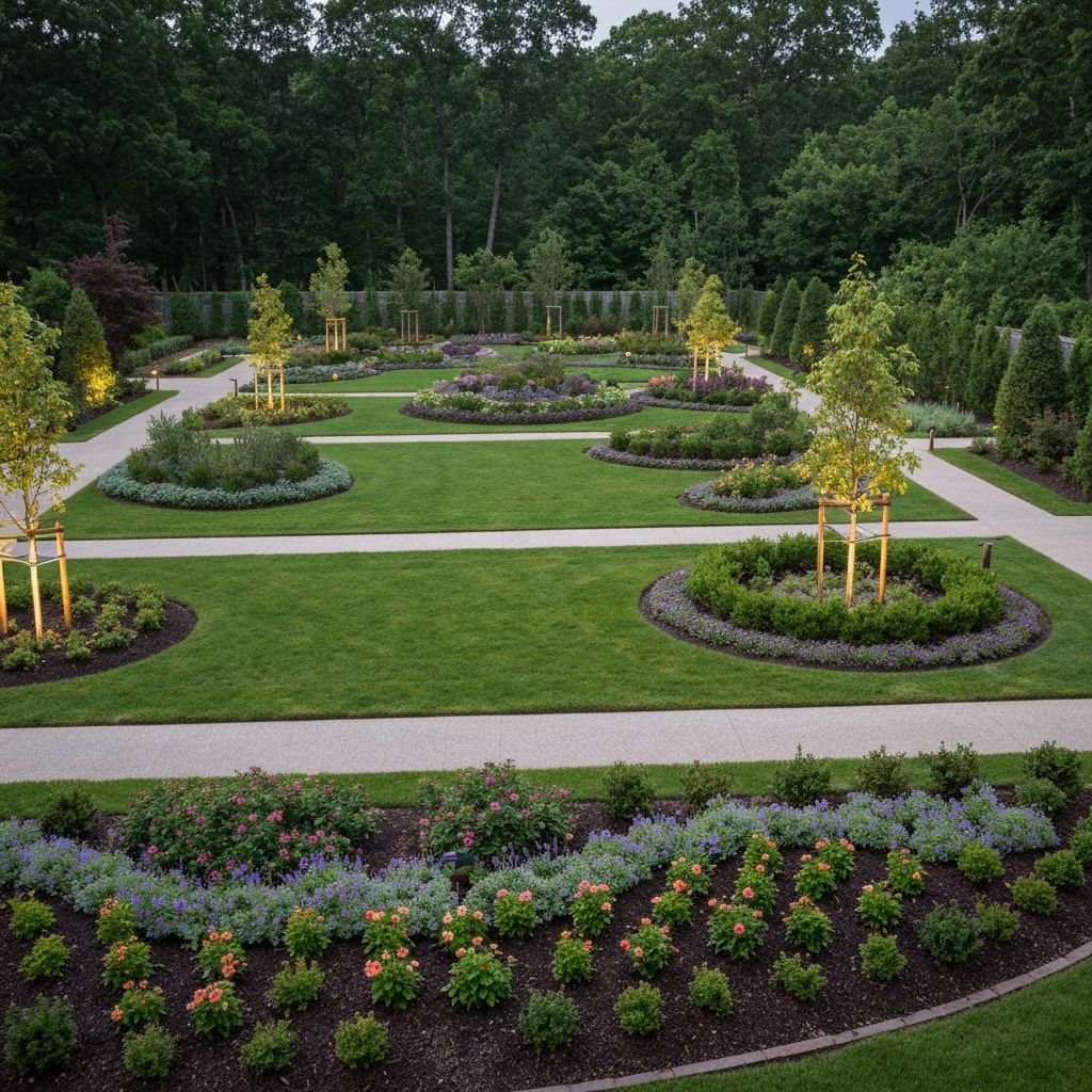 Beautiful professional garden landscaping